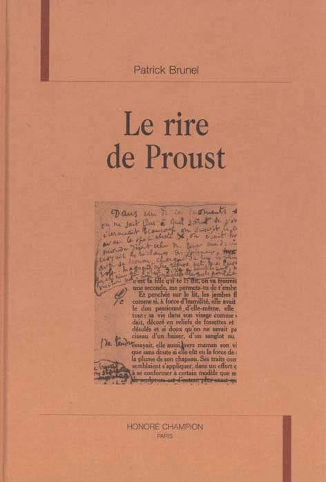 Le rire de Proust