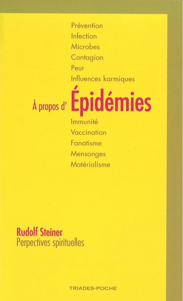 À propos d'épidémies : extraits choisis de conférences, 1904-1923