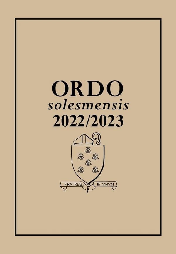 Ordo Solesmensis 2022