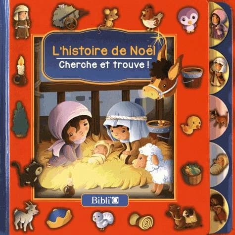 L'histoire de Noël : cherche et trouve !