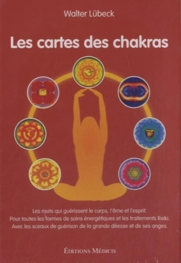 Les cartes des chakras ; coffret
