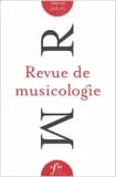 Revue de musicologie tome 102, n  1 (2016)