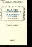 Les récits de Nazar Ilitch, cher monsieur Ventrebleu ; et autres récits