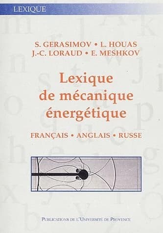 Lexique de mécanique énergétique : français, anglais, russe