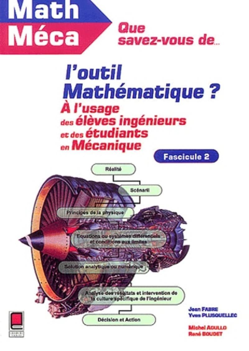 Mathématiques à l'usage des mécaniciens