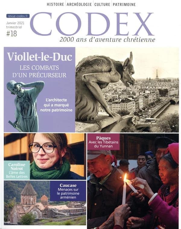 Codex n.18 : janvier 2021 ; Viollet-le-Duc, les combats d'un précurseur