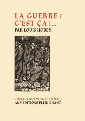 La guerre ? c'est ça !
