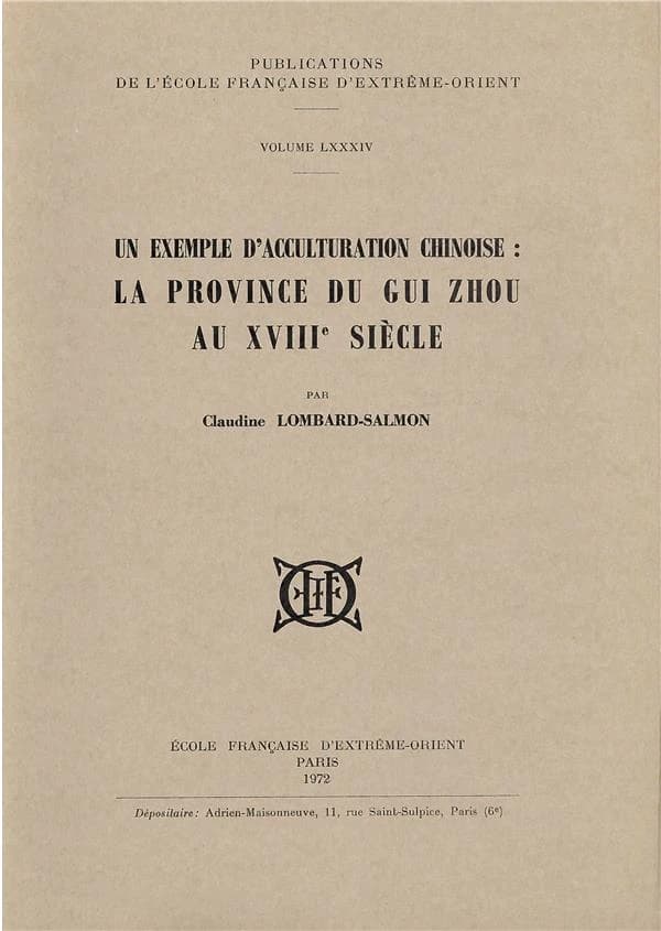 À la mémoire de Paul Demiéville : 1894-1979
