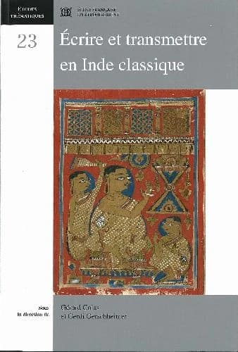 Écrire et transmettre en Inde classique