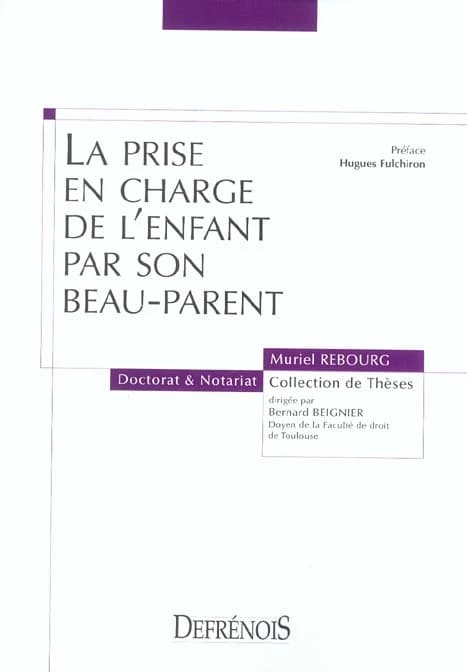 La prise en charge de l'enfant par son beau-parent