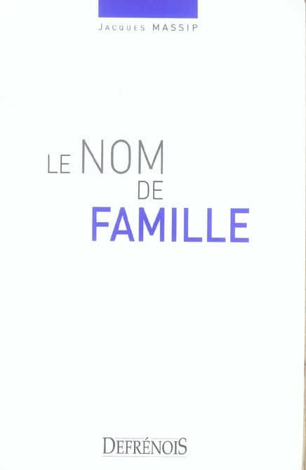 Le nom de famille