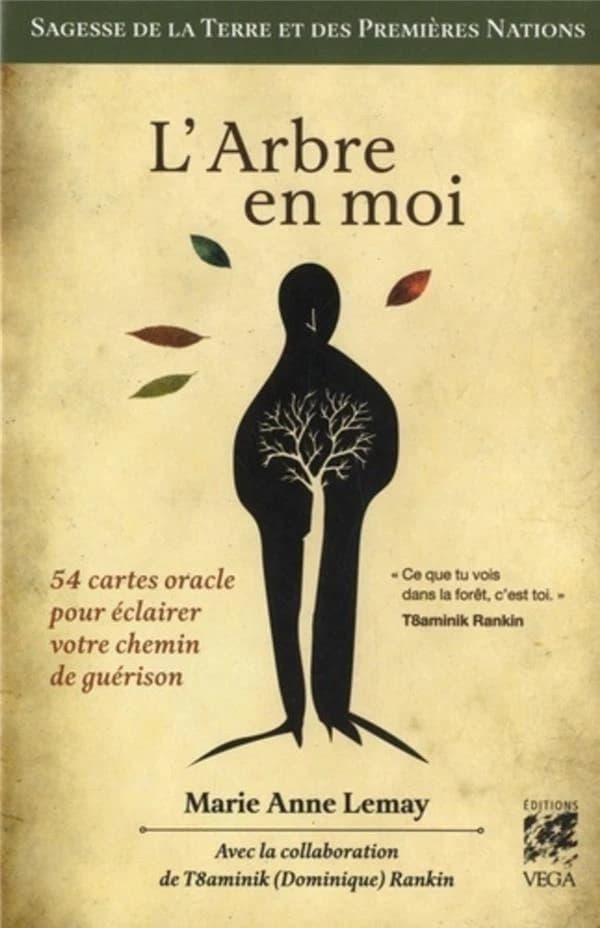 L'Arbre en moi : Coffret avec un livre de 200 pages et 54 cartes oracles