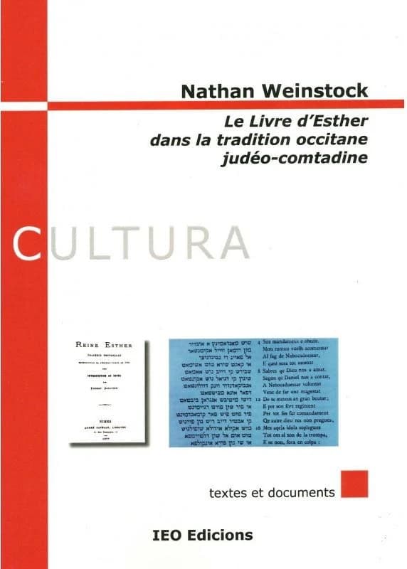 "Le livre d'Esther" dans la tradition occitane judéo-comtadine