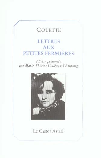 Lettres aux petites fermières