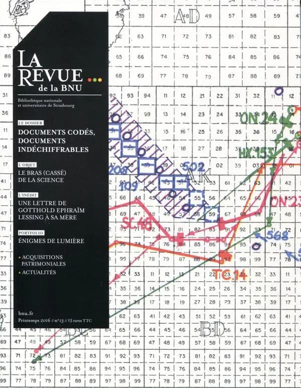 LA REVUE DE LA BNU n.13 : Documents codés, documents indéchiffrables