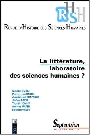 La littérature, laboratoire des sciences humaines ?