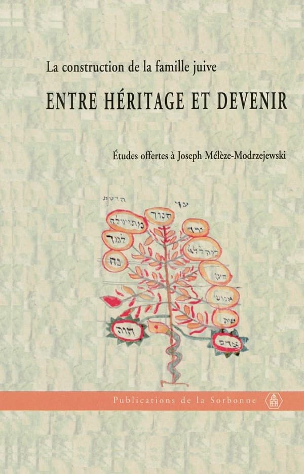 Entre héritage et devenir, la construction de la famille juive : études offertes à Joseph Mélèze-Modrzejewski