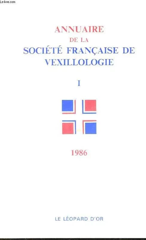 Annuaire de la societe francaise de vexillologie, n  1