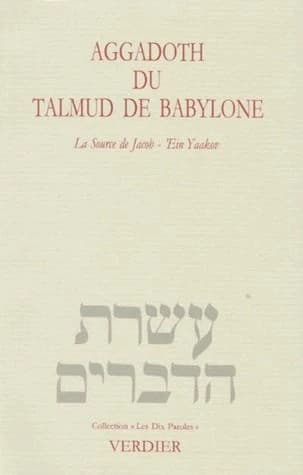 Aggadoth du Talmud de Babylone : la source du Jacob : in Yaakov