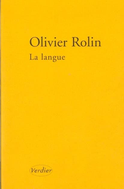 La langue ; suivi de Mal placé, déplacé