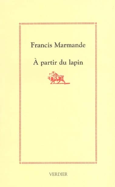 À partir du lapin