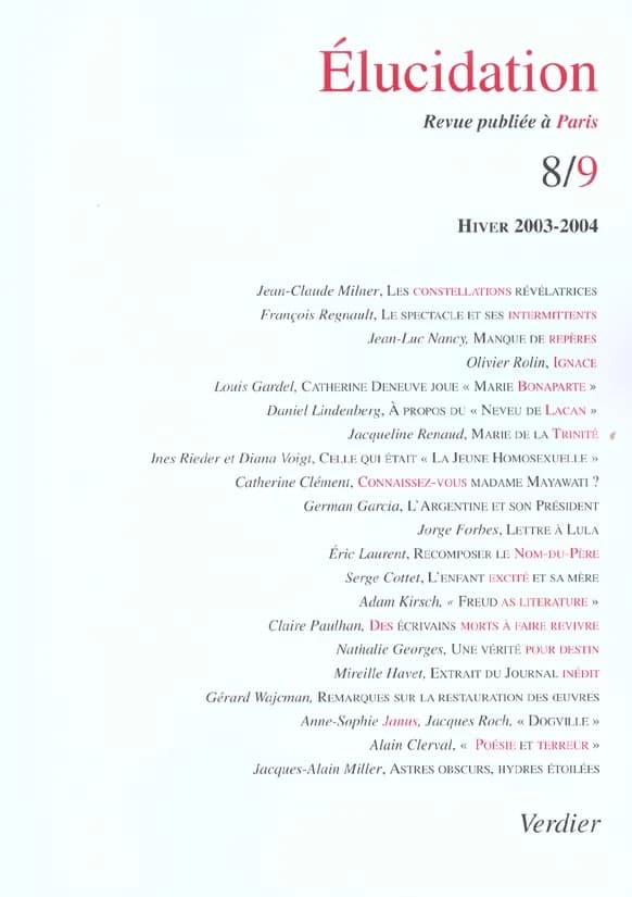 Elucidation  n 8-9