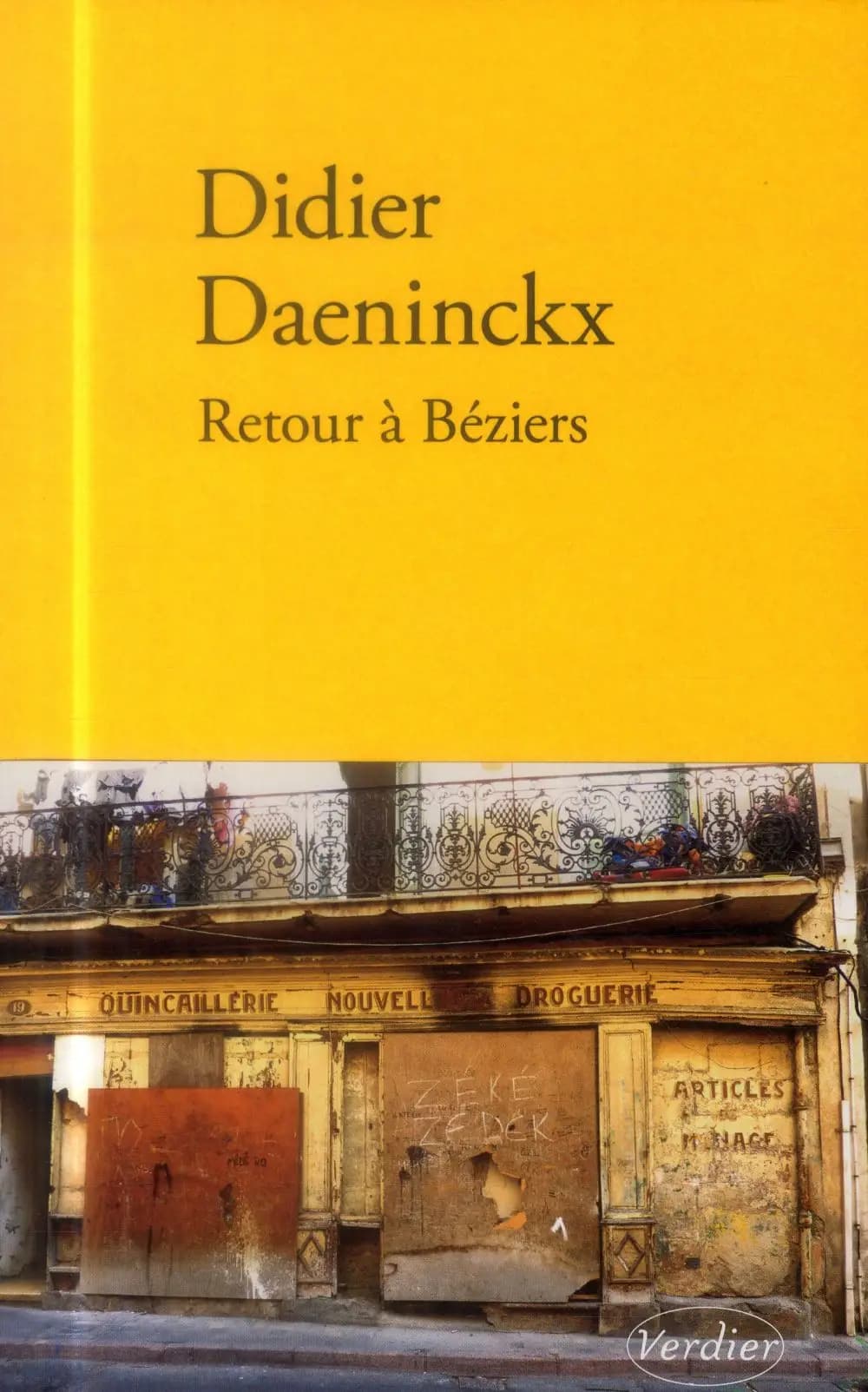 Retour à Béziers : récit