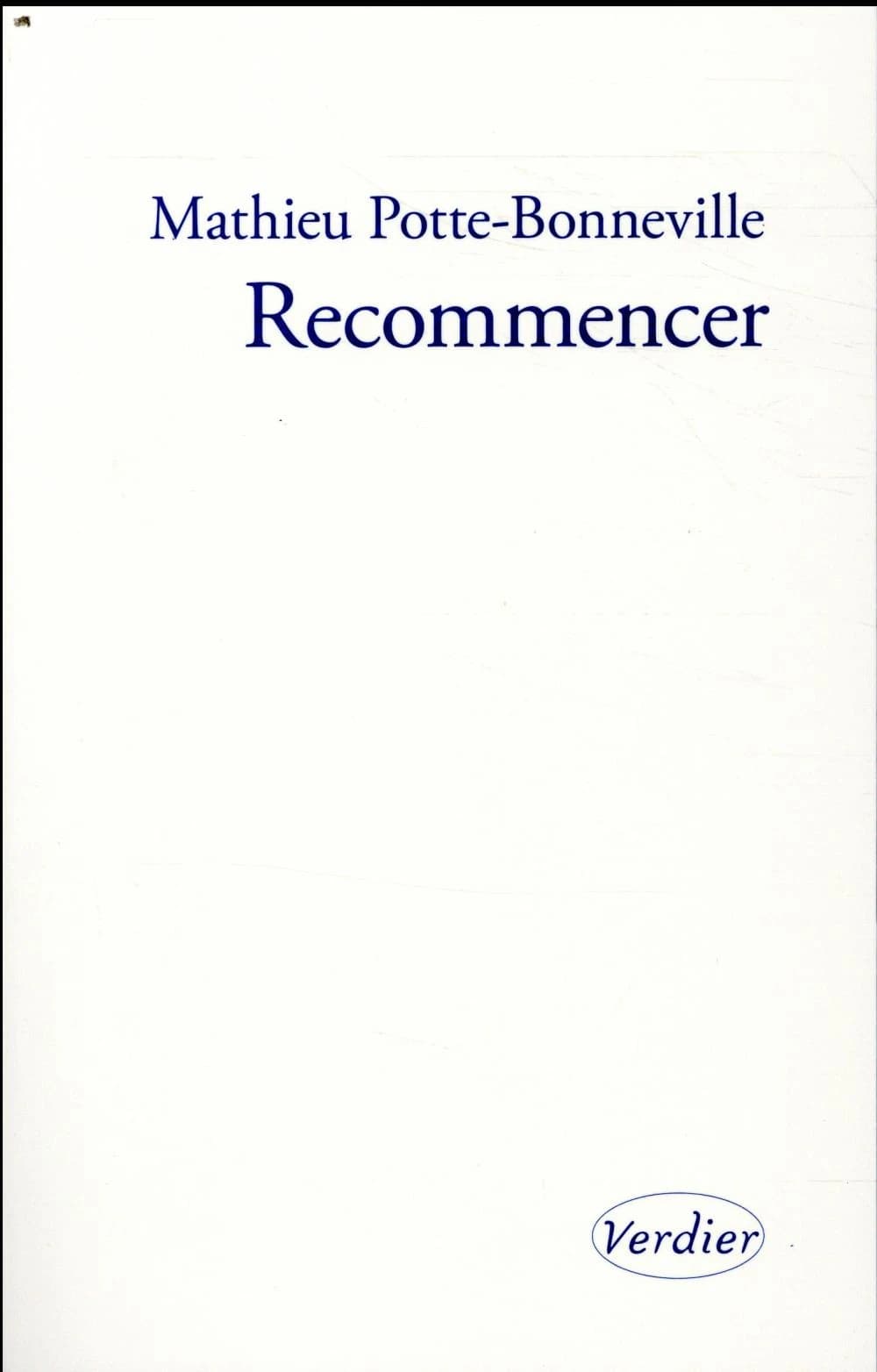 Recommencer