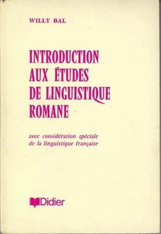 Introduction aux études de linguistique romane : avec considération spéciale de la linguistique française