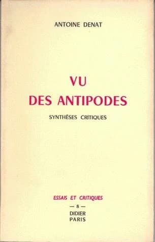 Vu des Antipodes : Synthèses critiques