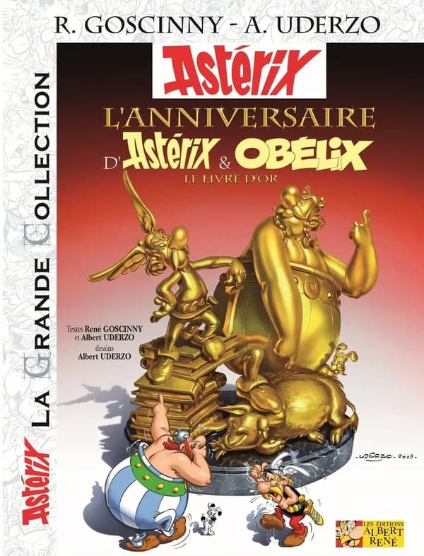 L'anniversaire d'Astérix & Obélix : le livre d'or