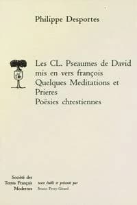 Les CL. Pseaumes de David mis en vers françois