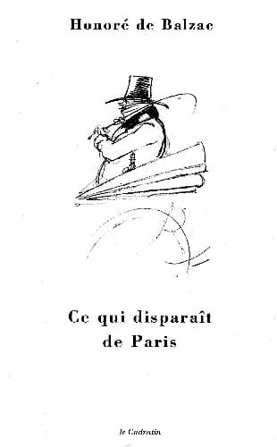 Ce qui disparaît de Paris