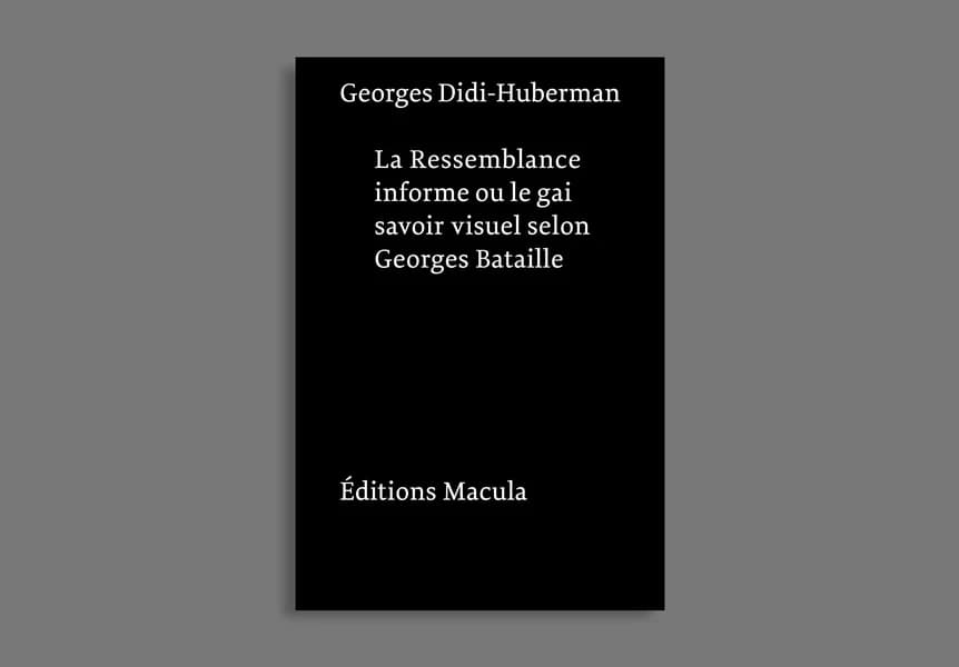 La ressemblance informe ou Le gai savoir visuel selon Georges Bataille (3e éd. revue, corrigée et augmentée) Georges Didi-Huberman