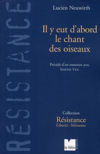Il y eut d'abord le chant des oiseaux