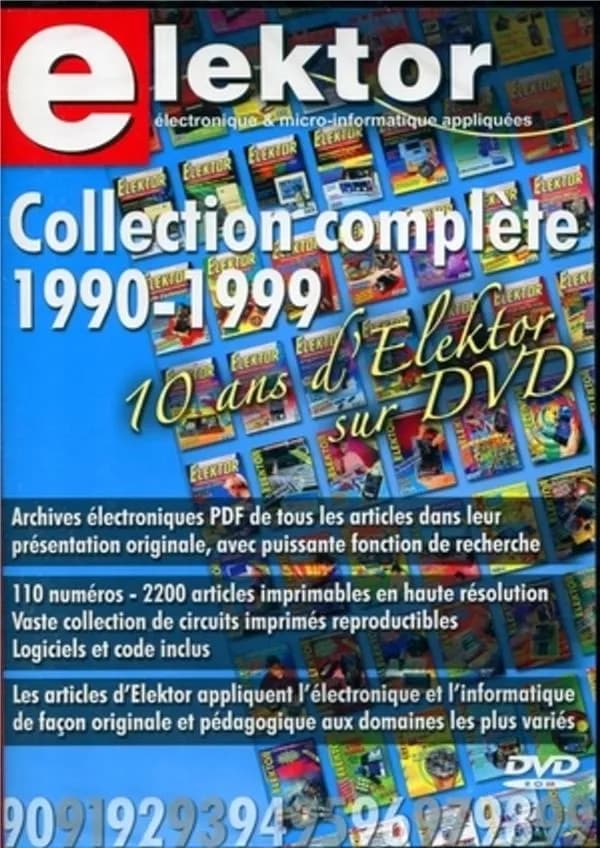 Elektor ; électronique & micro-informatique appliquées ; collection complète (1990-1999)