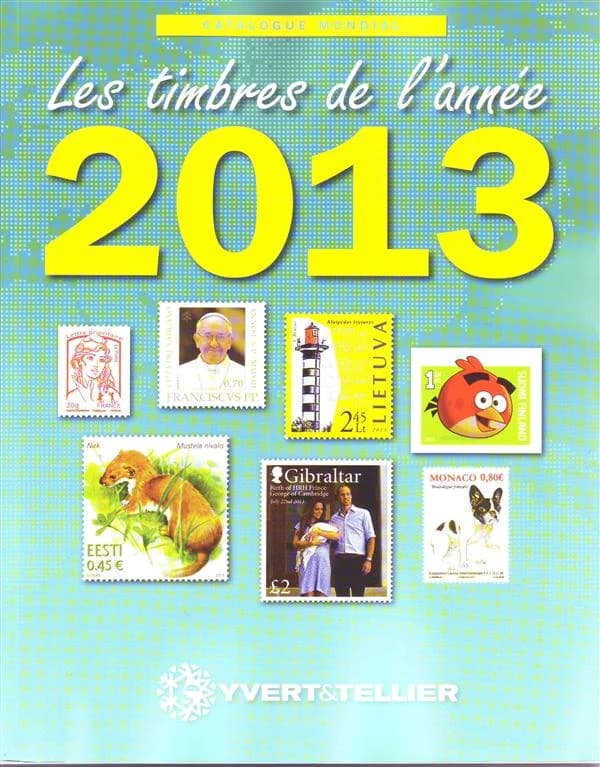 Les timbres de l'année (édition 2013)