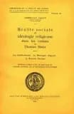 Réalité sociale et idéologie religieuse dans les romans de thomas mann : les b : LES BUDDENBROCK, LA MONTAGNE MAGIQUE, LE DOCTEUR FAUSTUS