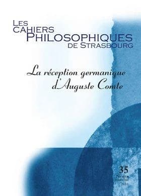 La réception germanique d'Auguste Comte