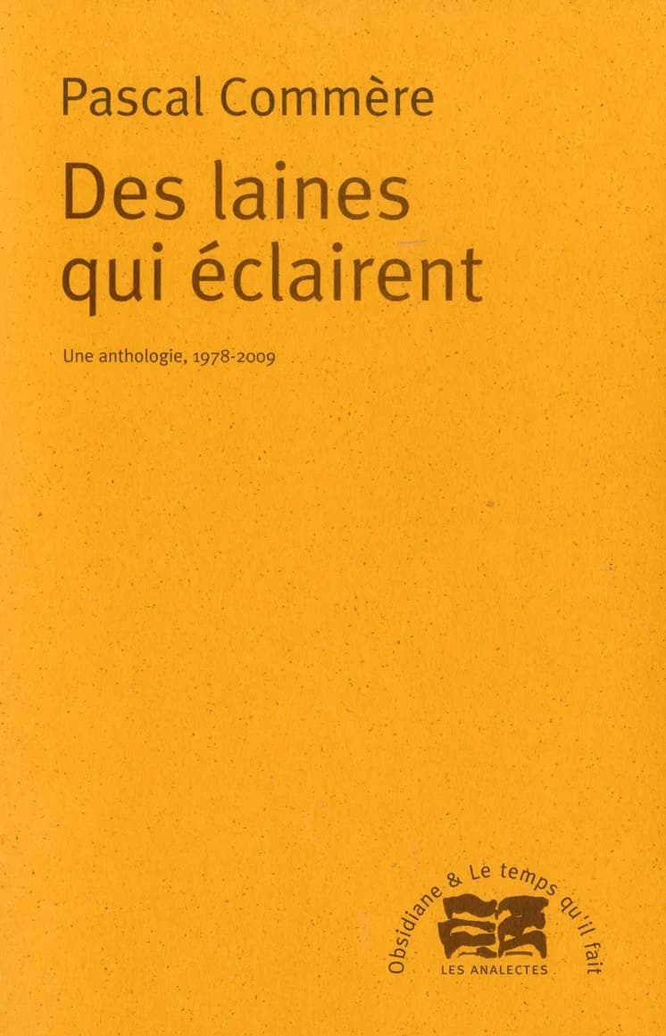 Des laines qui éclairent : une anthologie, 1978-2009