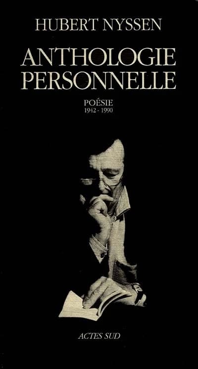 Anthologie personnelle : poésie 1942-1990