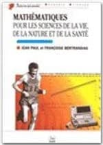 Mathématiques pour les sciences de la vie, de la nature et de la santé