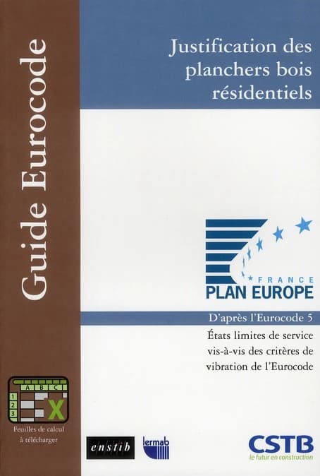 Justification des planchers bois résidentiels : états limites de service vis-à-vis des critères de vibration de l'Eurocode