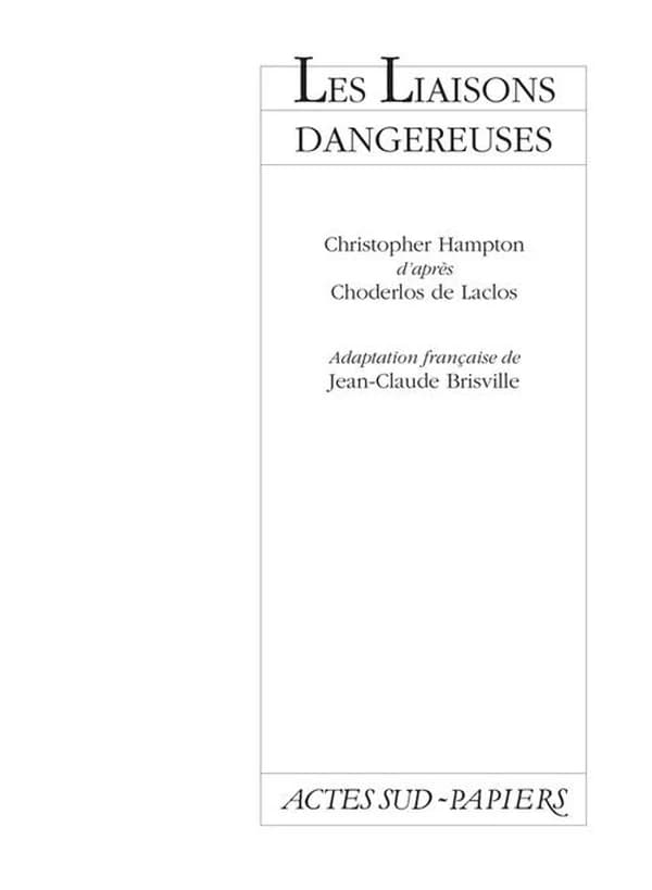 Les Liaisons dangereuses
