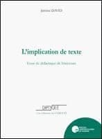 L'implication de texte : essai de didactique de la littérature