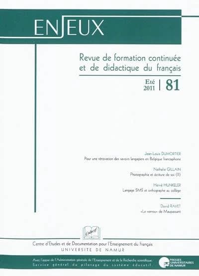 ENJEUX n.81 : été 2011
