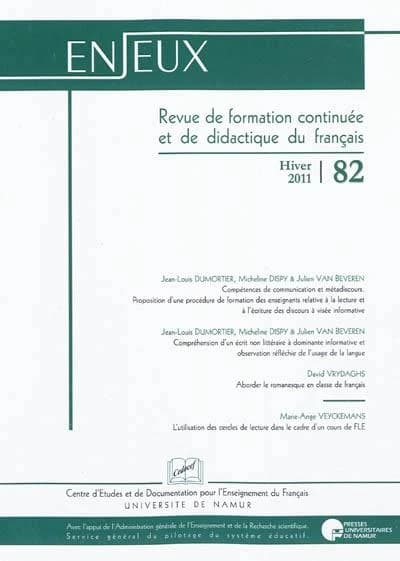 ENJEUX n.82 : hiver 2011