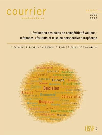 Ch2339-2340-poles de competitivite wallons (ii) methodes, resultats et mise en perspective europeenn