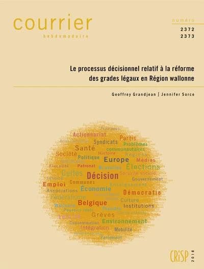 Ch2372-2373-le processus decisionnel relatif a la reforme des grades legaux en region wallonne