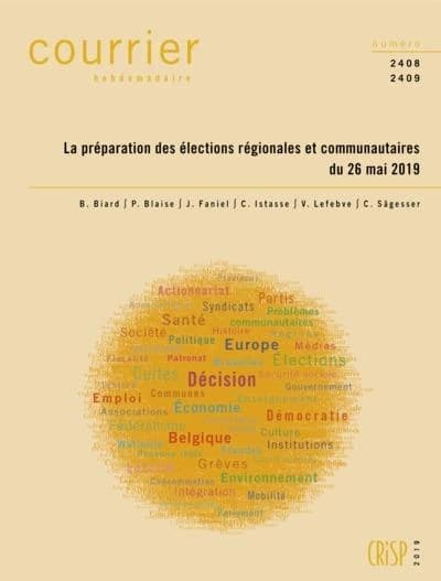 Ch2408-2409-la preparation des elections regionales et communautaires du 26 mai 2019